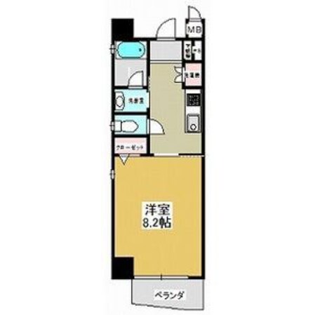 金山駅 徒歩4分 10階の物件間取画像